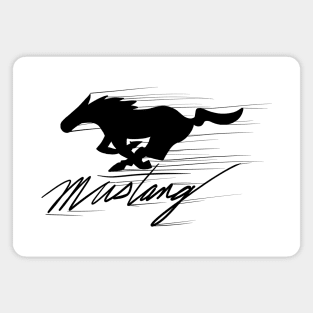 Mustang Graphic Magnet